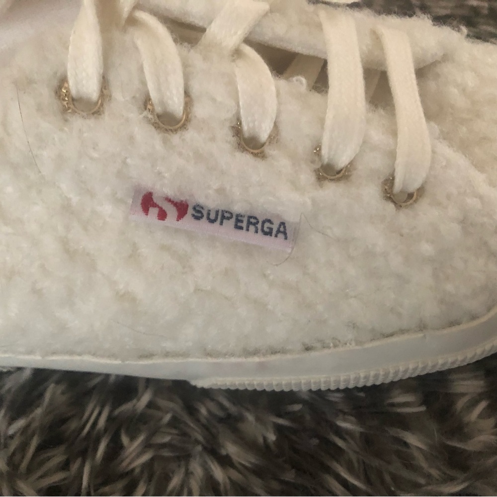 Superga Shearling Sneakers - Picture 4 of 7